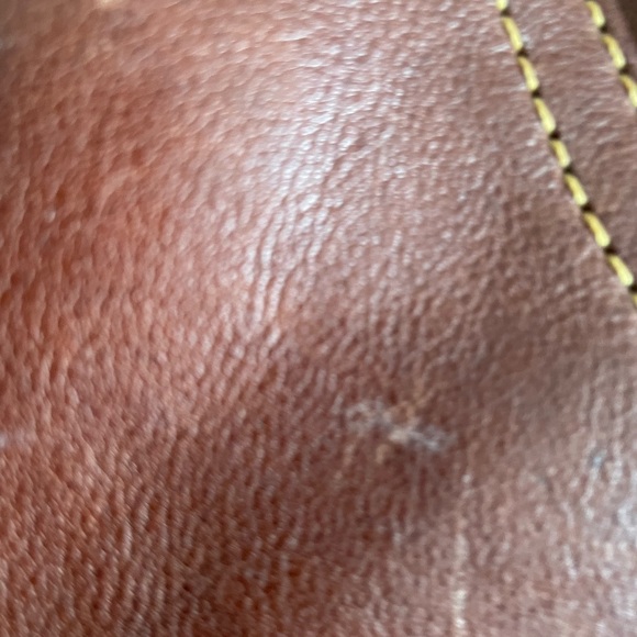 Dooney & Bourke Rich Brown Leather Satchel - Picture 11 of 12